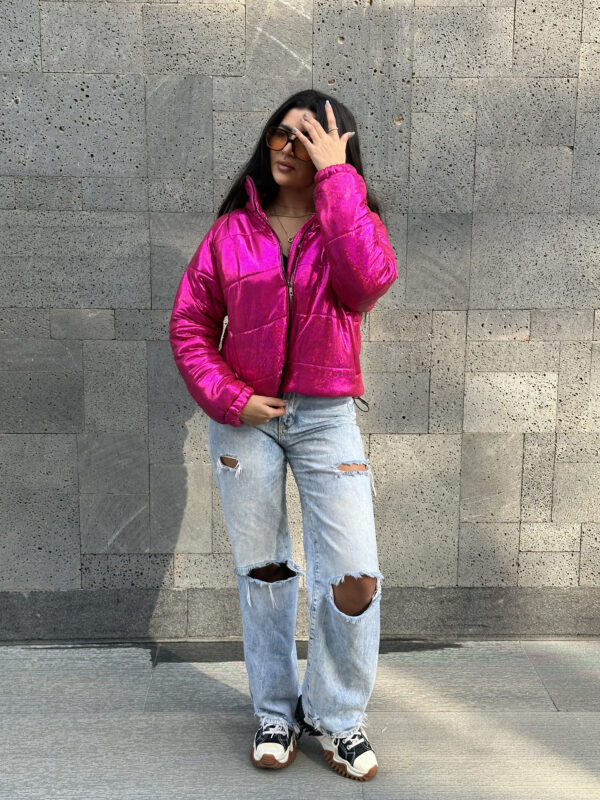 MARVEL PUFFER JACKET [Fuchsia] - Image 6