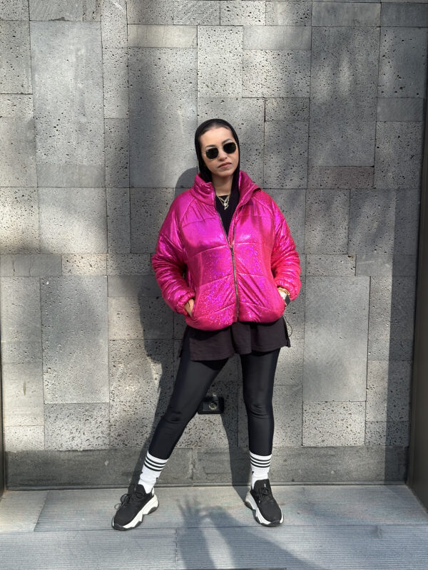 MARVEL PUFFER JACKET [Fuchsia] - Image 3