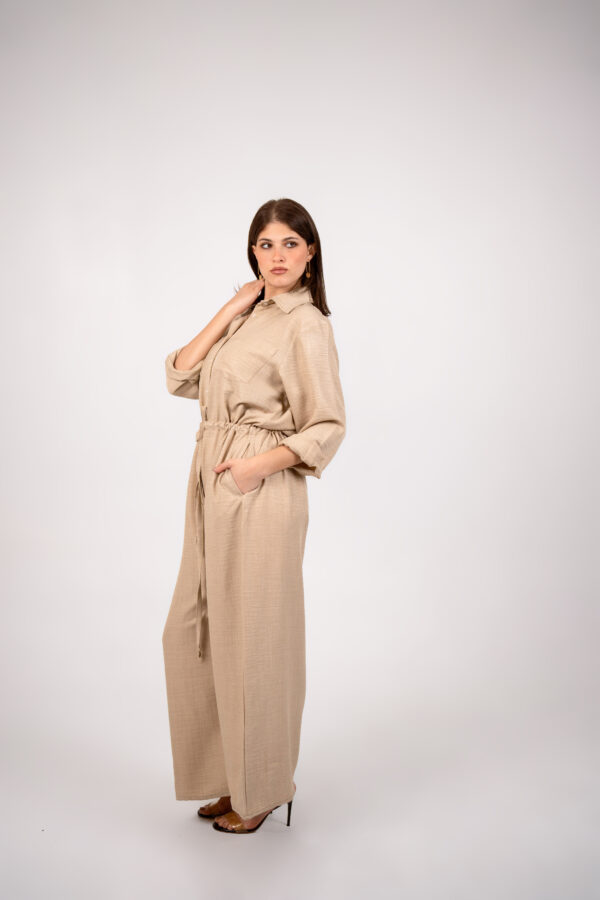 NATURE LINEN JUMPSUIT - Image 2