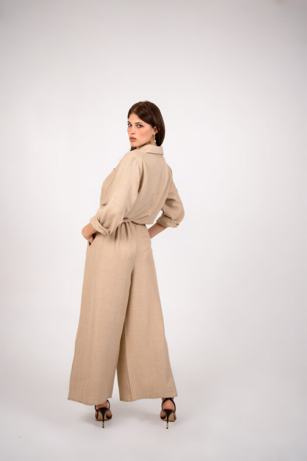 NATURE LINEN JUMPSUIT - Image 3